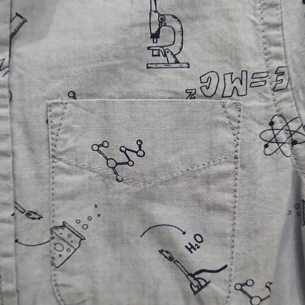 NWT The Childrens Place Blue Boys Button Down Sz XS / 4